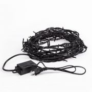 Гирлянда светодиодная управляемая«Нить» 20м 200LED мультиколор 20Вт 220-240В IP65 8 режимов провод ПВХ черн. (нужен контроллер 217-204) Neon-Night 303-149