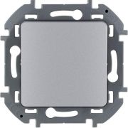 Выключатель 1-кл. Inspiria 10А IP20 250В 10AX механизм алюм. IEK 673602